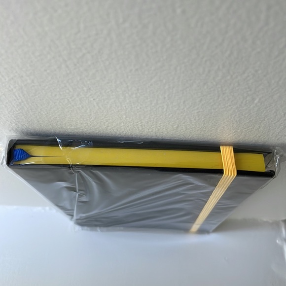 NWT. Black leather notebook/ journal - Picture 5 of 5